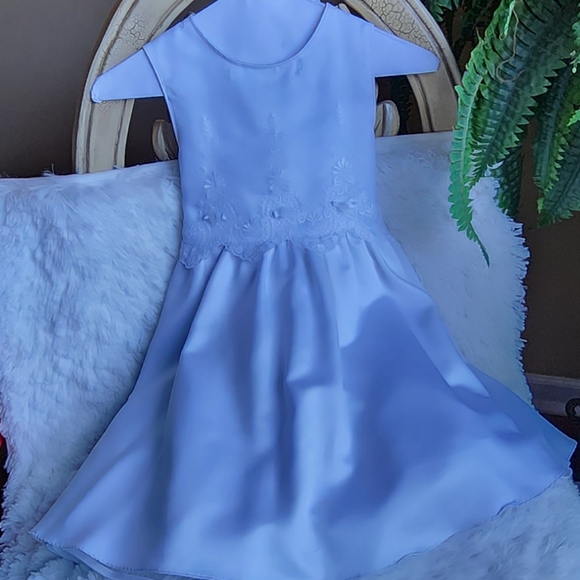 Rare Editions white girl dress - Picture 1 of 6